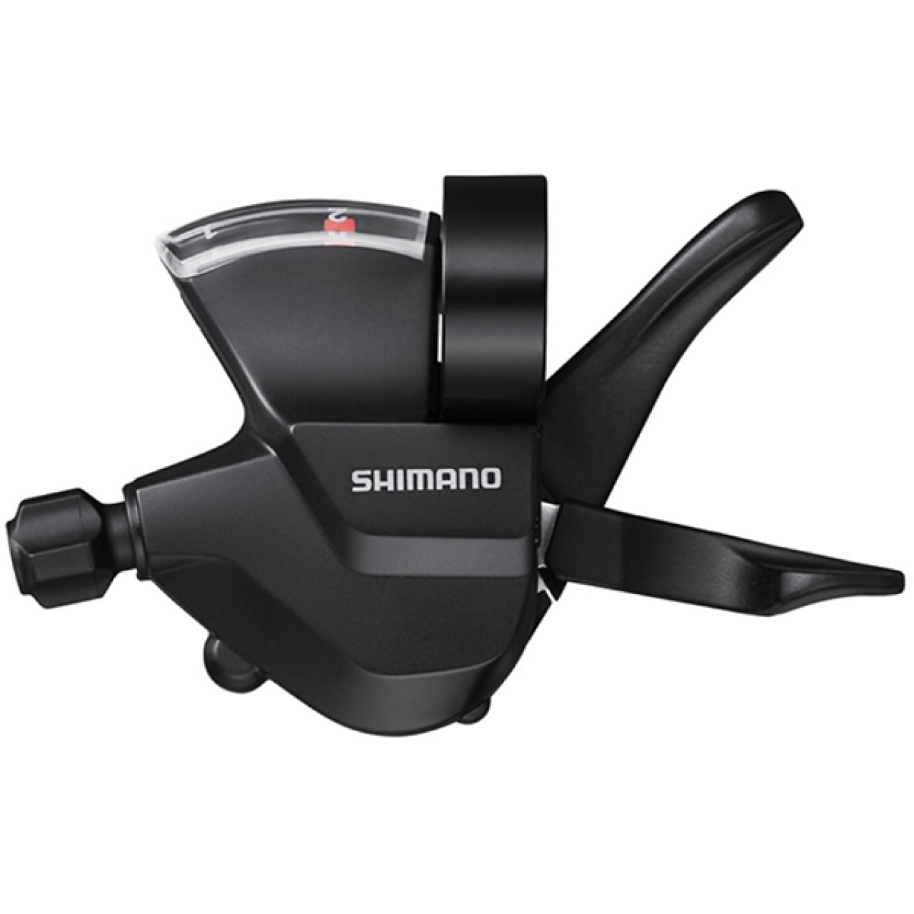 

Шифтер Shimano Altus, M315, левый, 3 скорости, трос 1800мм Чёрный, Черный, Altus M315