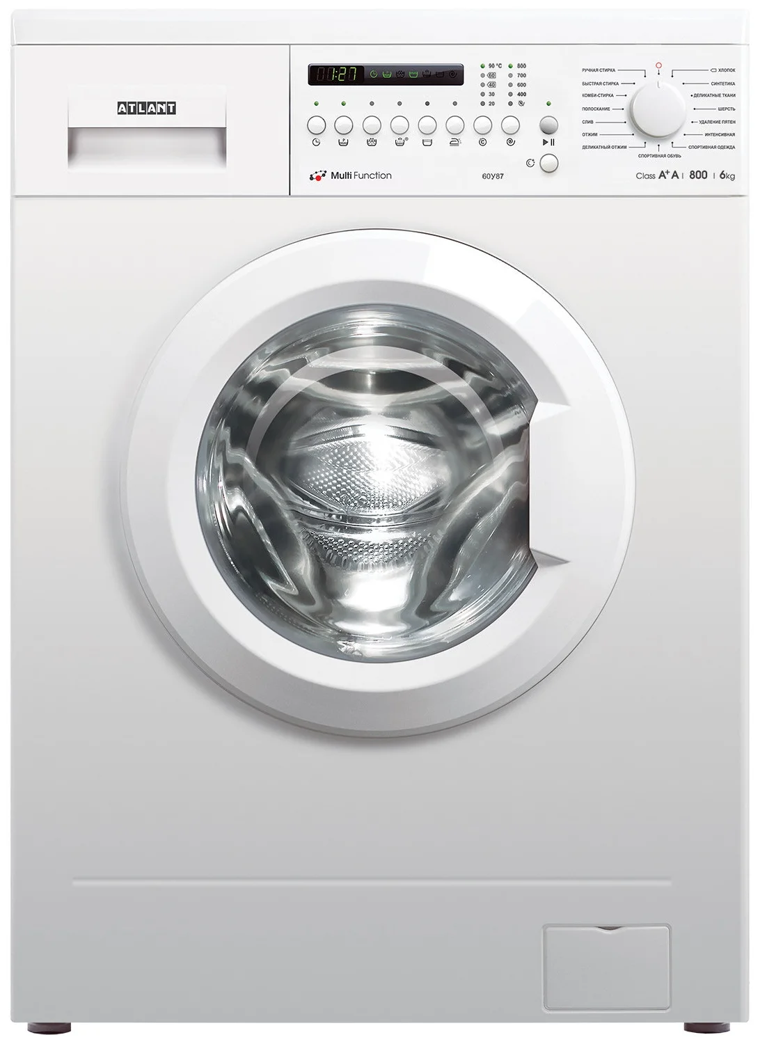 

Стиральная машина ATLANT СМА 60У87-000 белый, СМА 60У87-000