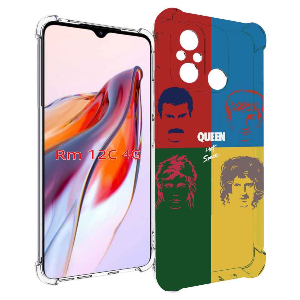 

Чехол MyPads hot space queen альбом для Xiaomi Redmi 12C / Poco C55, Прозрачный, Tocco