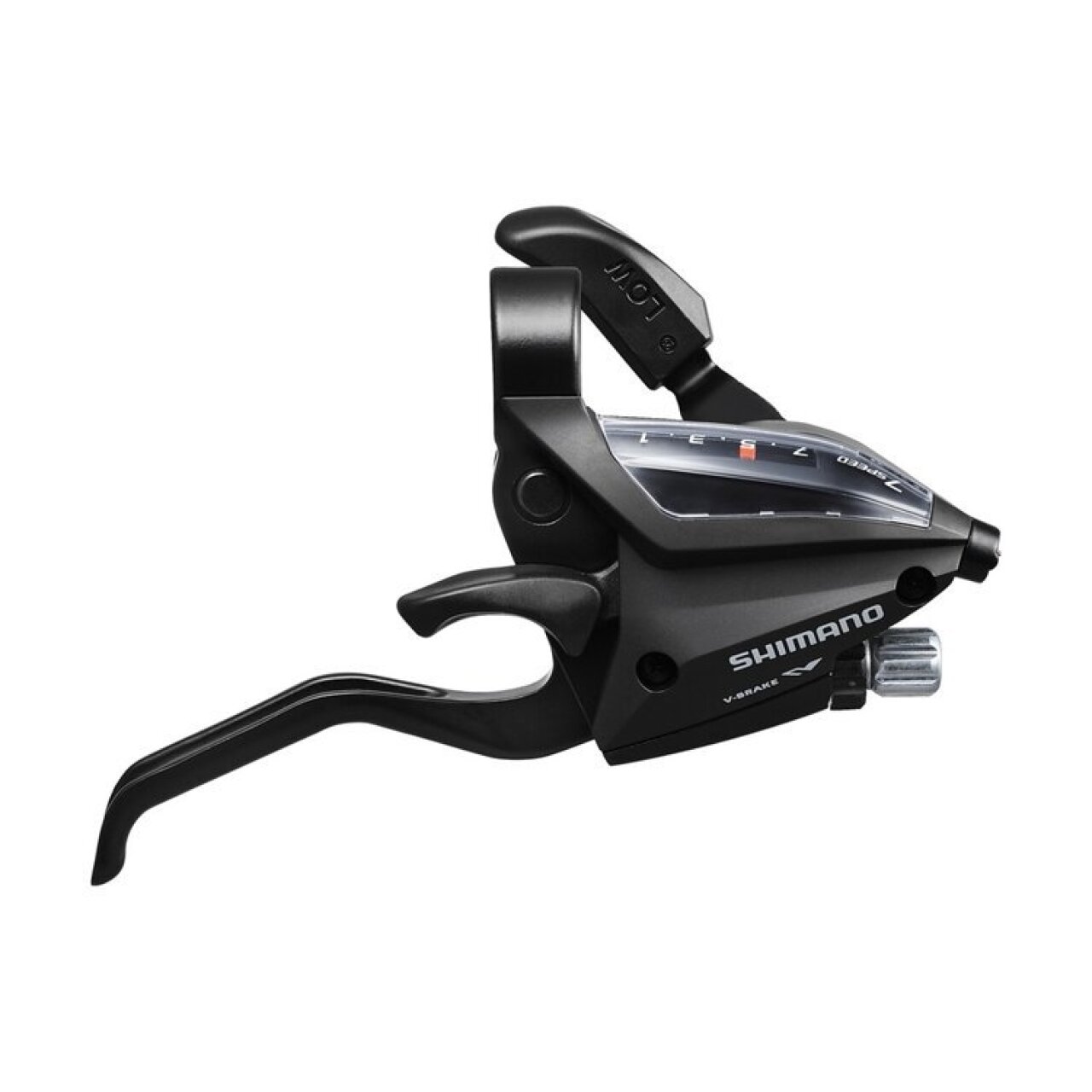 

Шифтер/Тормозная ручка Shimano Altus ST-EF500, правый, 7 ск, 2050 мм., б/уп. Чёрный, Черный, 83972-01