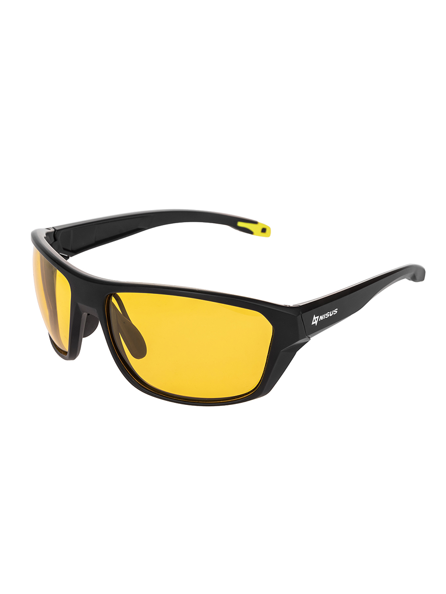 Спортивные солнцезащитные очки унисекс Nisus N-OP-TF2132 желтые
