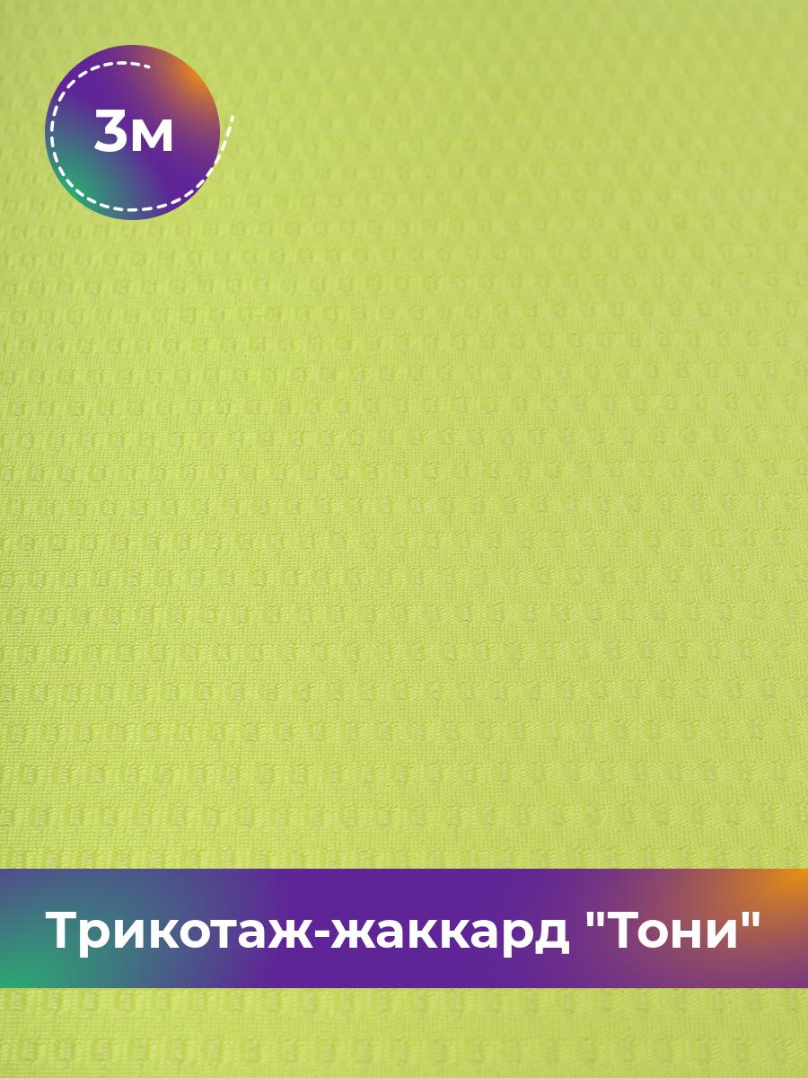 

Ткань Трикотаж-жаккард Тони Shilla, отрез 3 м * 160 см зеленый 3_21736.004, 18083435