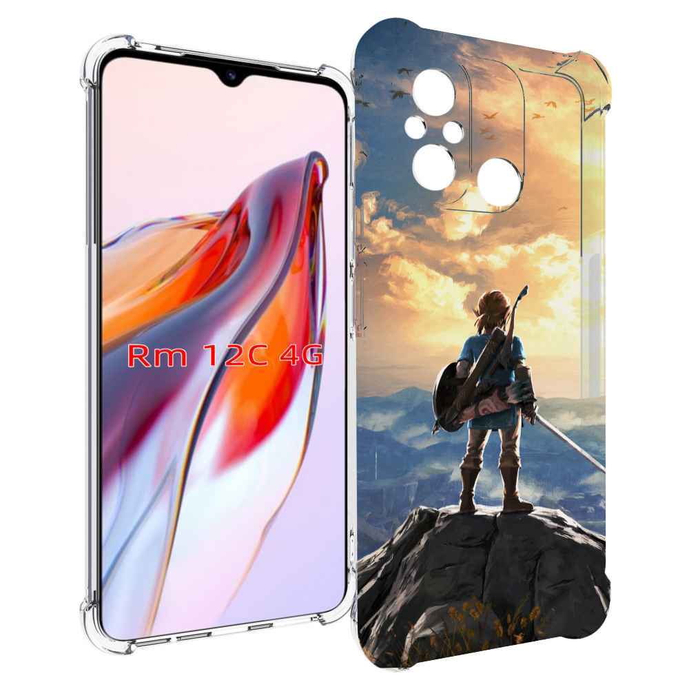 

Чехол MyPads The Legend of Zelda для Xiaomi Redmi 12C / Poco C55, Прозрачный, Tocco