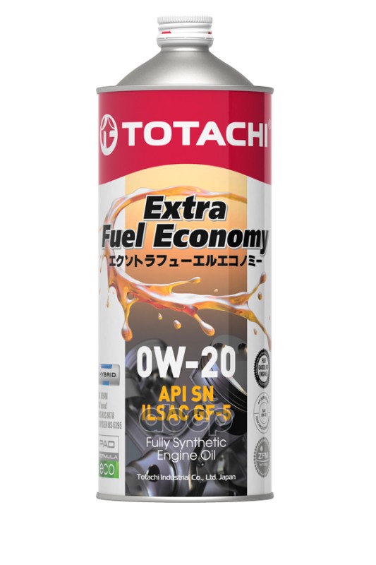 

TOTACHI 0w-20 Extra Fuel Sn 1л (Синт. Мотор. Масло)