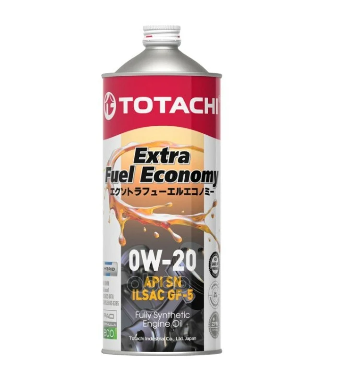 

TOTACHI 11401 0W-20 Extra Fuel SN 1л (синт. мотор. масло)