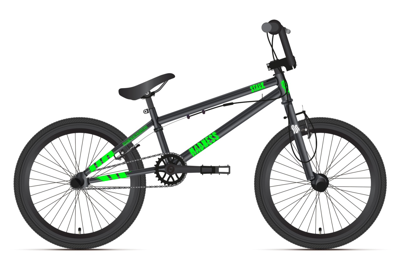 

BMX Stark Madness BMX 2 (2024) Серый, Зеленый 20, BMX 2