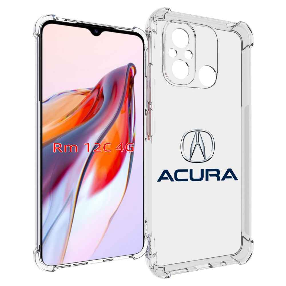 

Чехол MyPads acura-акура-2 для Xiaomi Redmi 12C / Poco C55, Прозрачный, Tocco