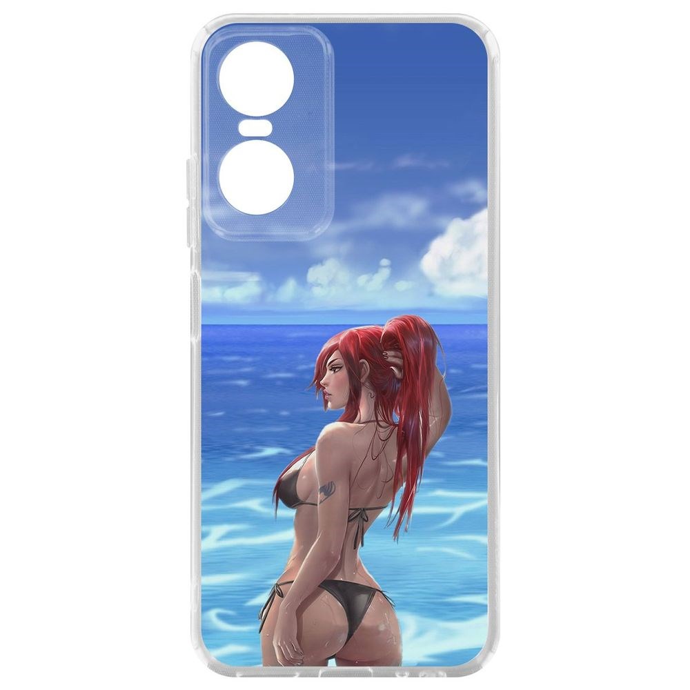 Чехол Купальник женский для Tecno Pop 6 Pro