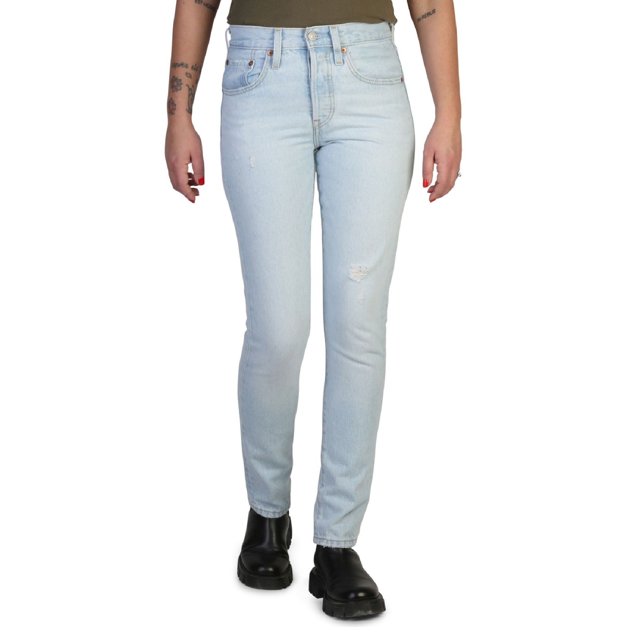 

Джинсы женские Levi's 29502-0215 голубые 30-28, Голубой, 501