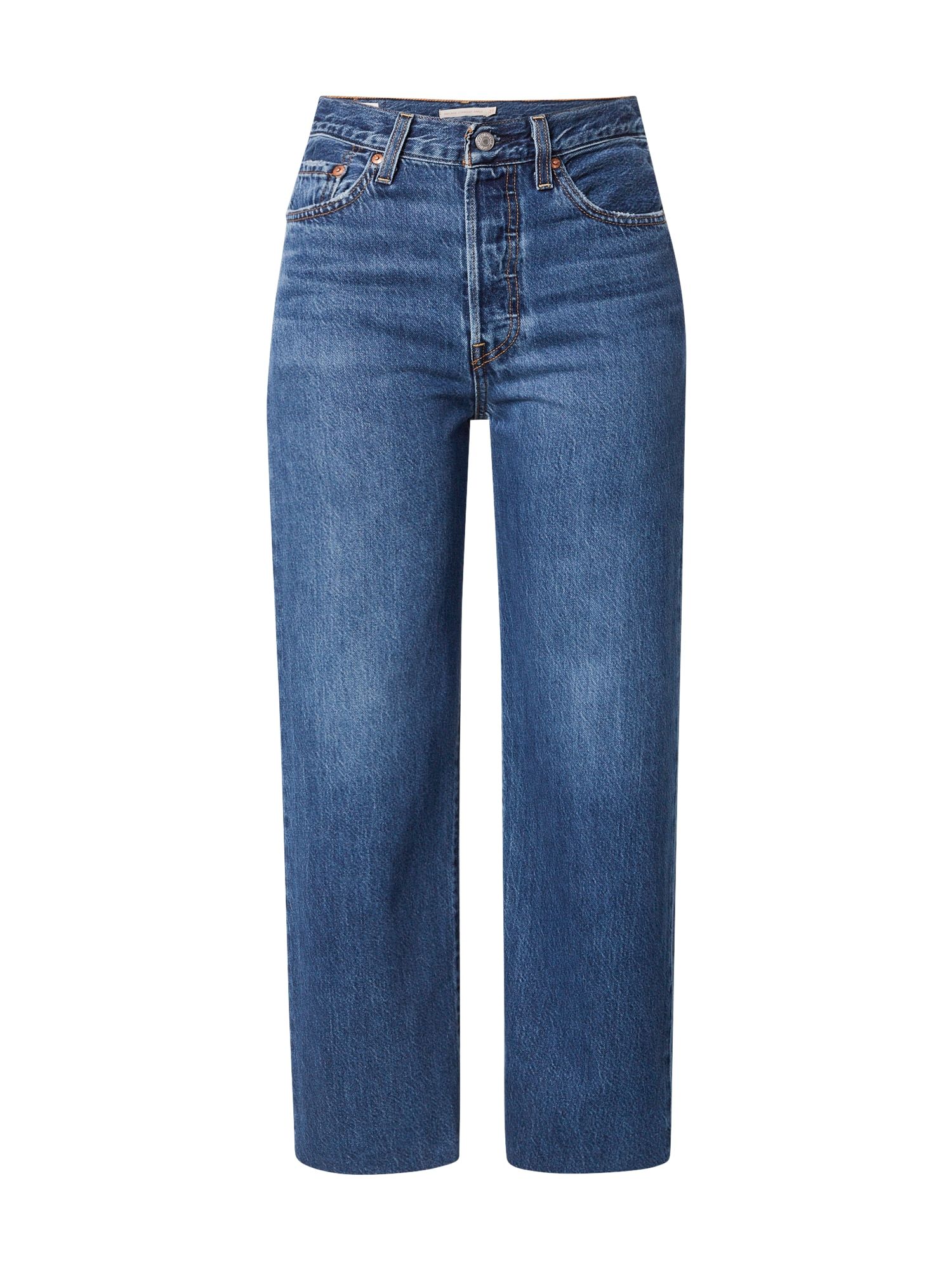 

Джинсы женские Levi's 72693-0089 синие 29-29, Синий, Ribcage Straight Ankle Jeans