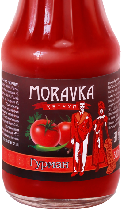 

Кетчуп Moravka Гурман 320 г