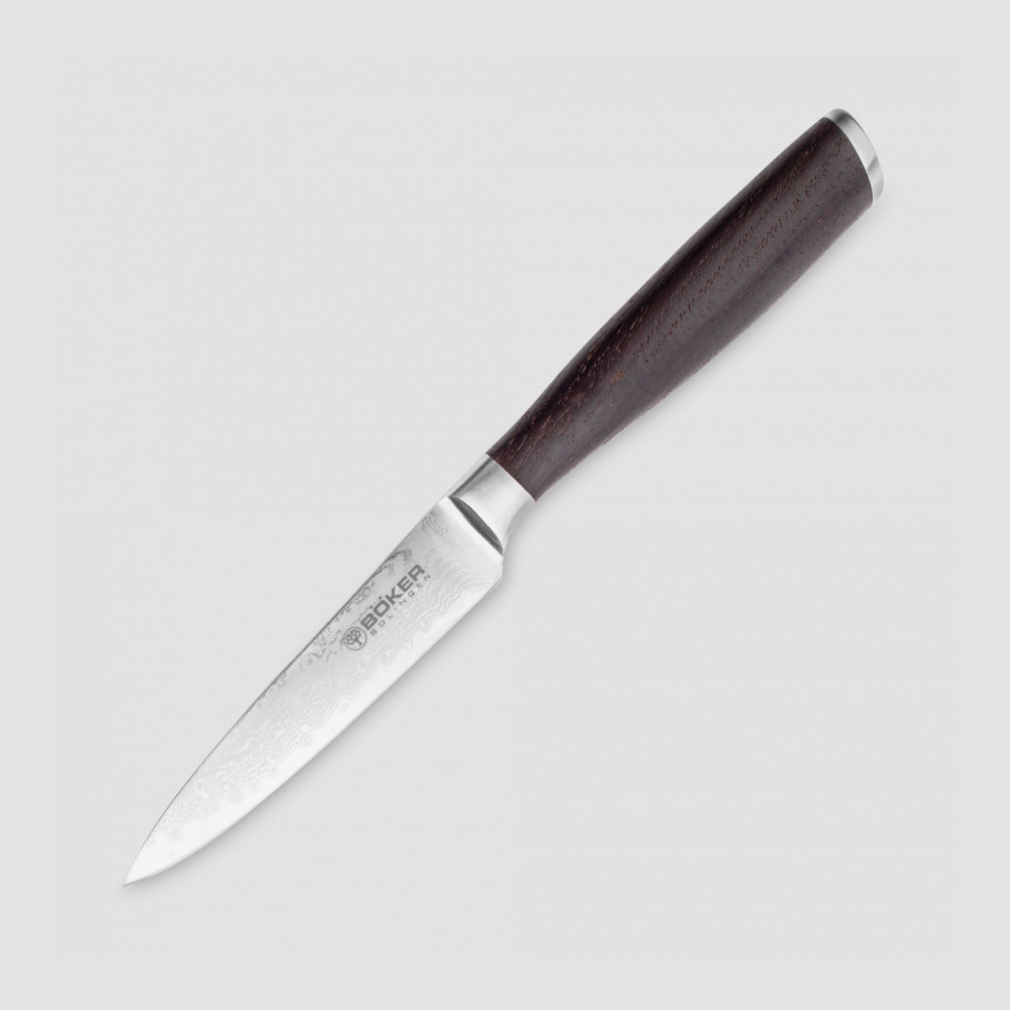 Нож Boker Meisterklinge Damast, 9 см для чистки и нарезки овощей