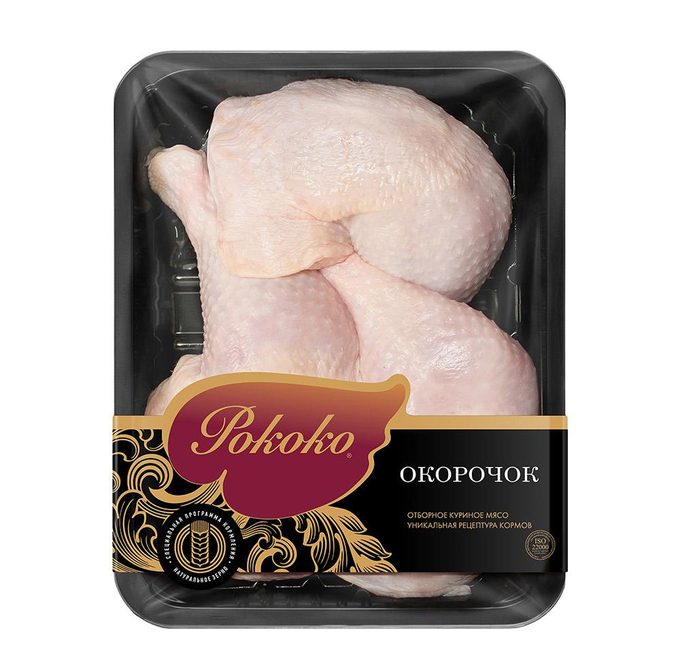 

Окорок цыпленка на кости Рококо охлажденный