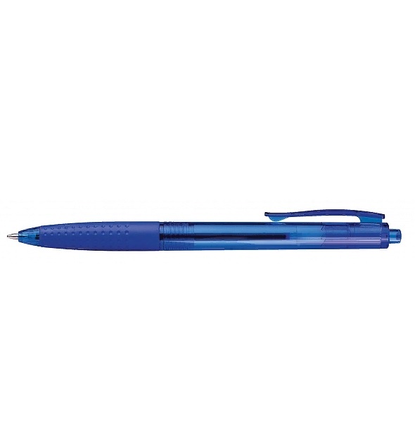 Ручка автомат Hatber BP 062569-12 Esprit синяя 0,7 мм, корпус синий, 12 шт