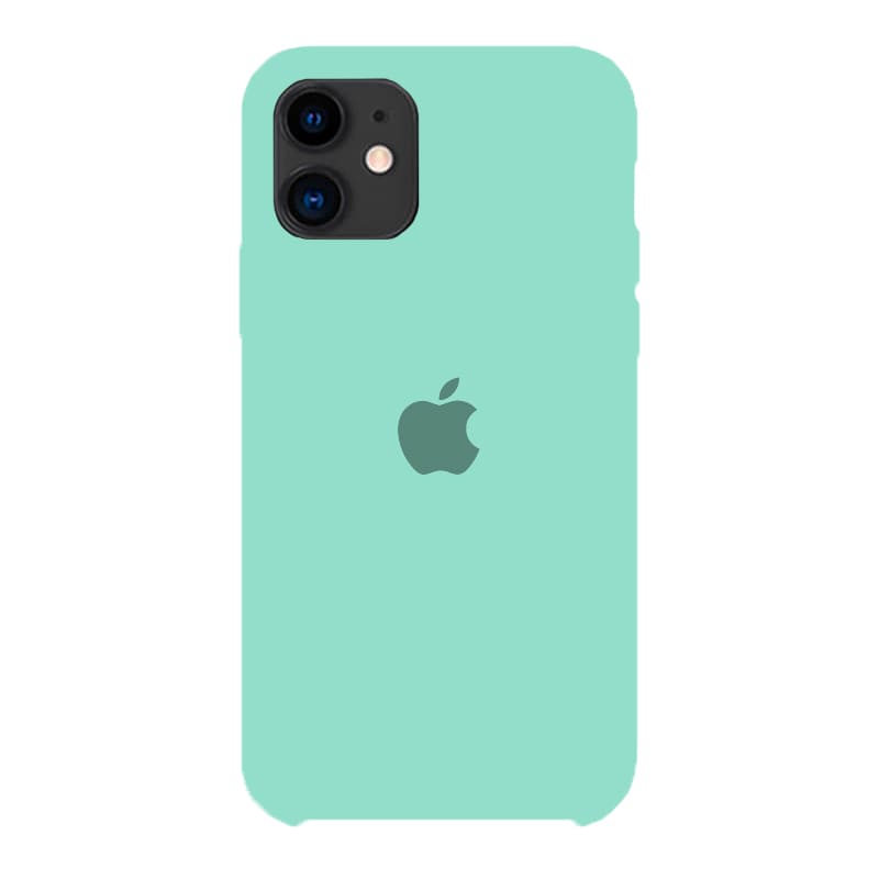 Чехол для Apple iPhone 13 Pro Silicone Case (Мятный)