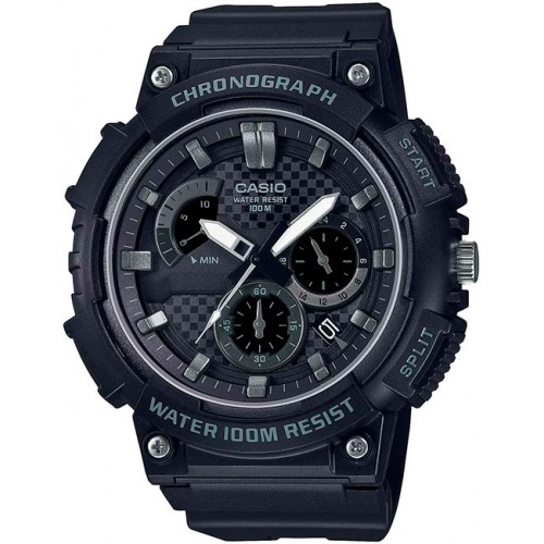 

Наручные часы мужские Casio MCW-200H-1A2 черные, MCW-200H-1A2