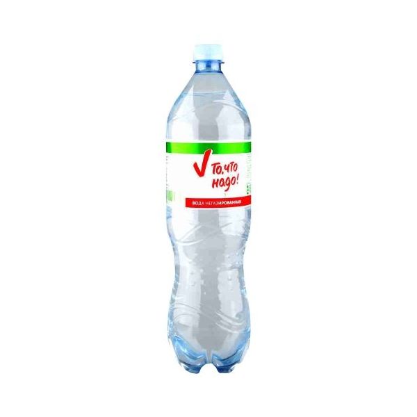 

Вода питьевая То, что надо! негазированная столовая 0,5 л