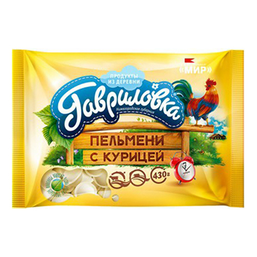 

Пельмени Гавриловка с курицей 430 г