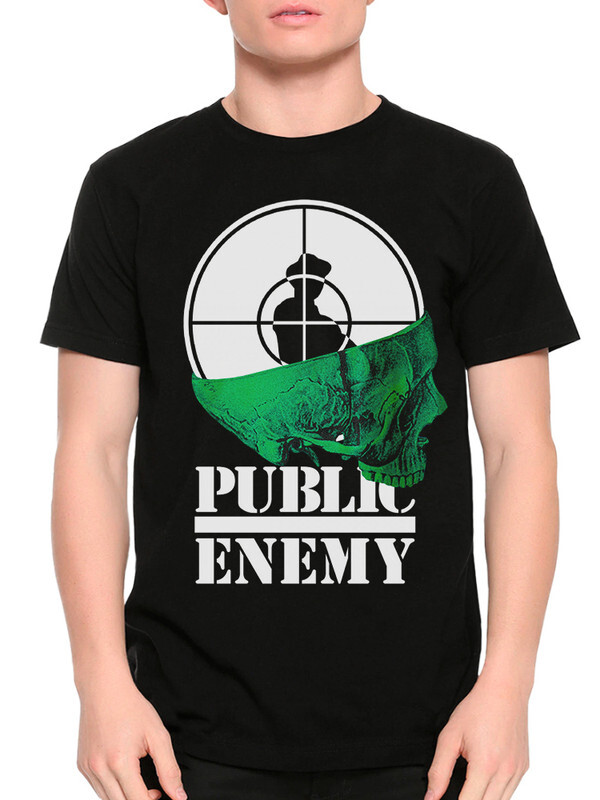 фото Футболка мужская dream shirts public enemy черная m