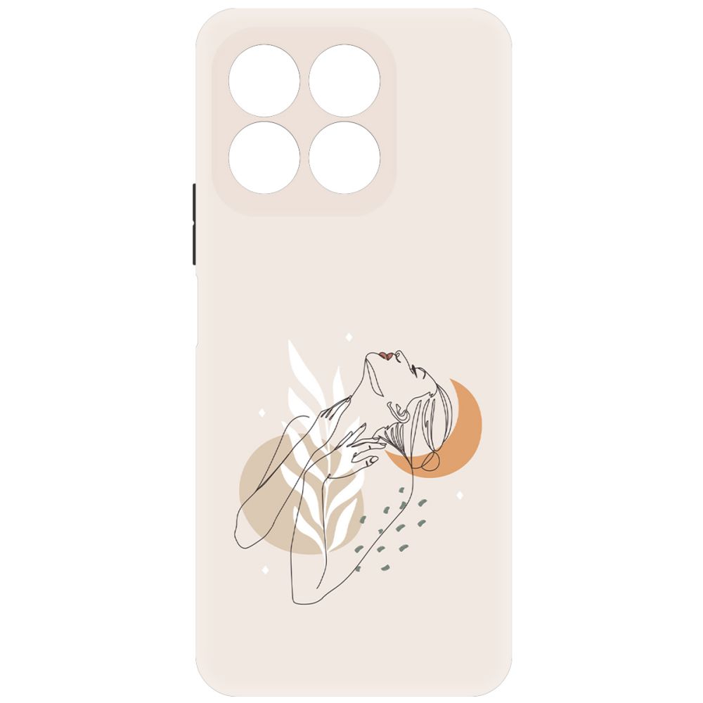 

Чехол-накладка Krutoff Soft Case Женственность для Honor X8b черный
