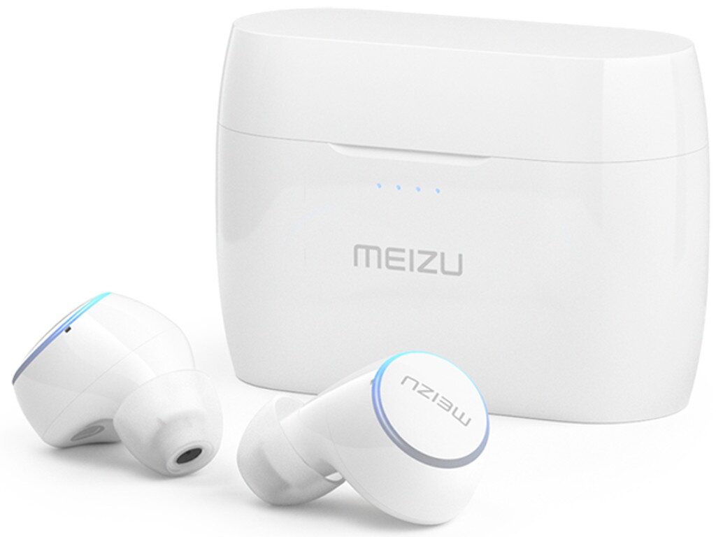 фото Беспроводные наушники meizu pop2 white