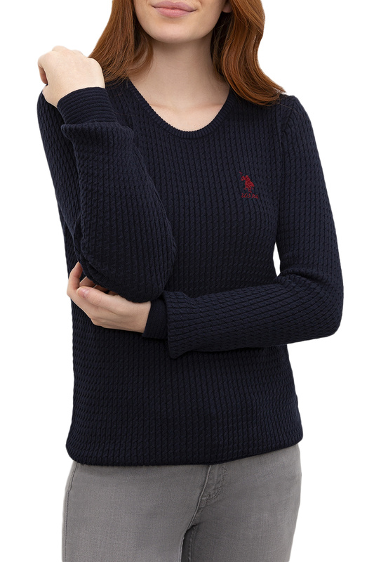 

Джемпер женский U.S. POLO Assn. синий, G082SZ0TK0Karla-BSK20