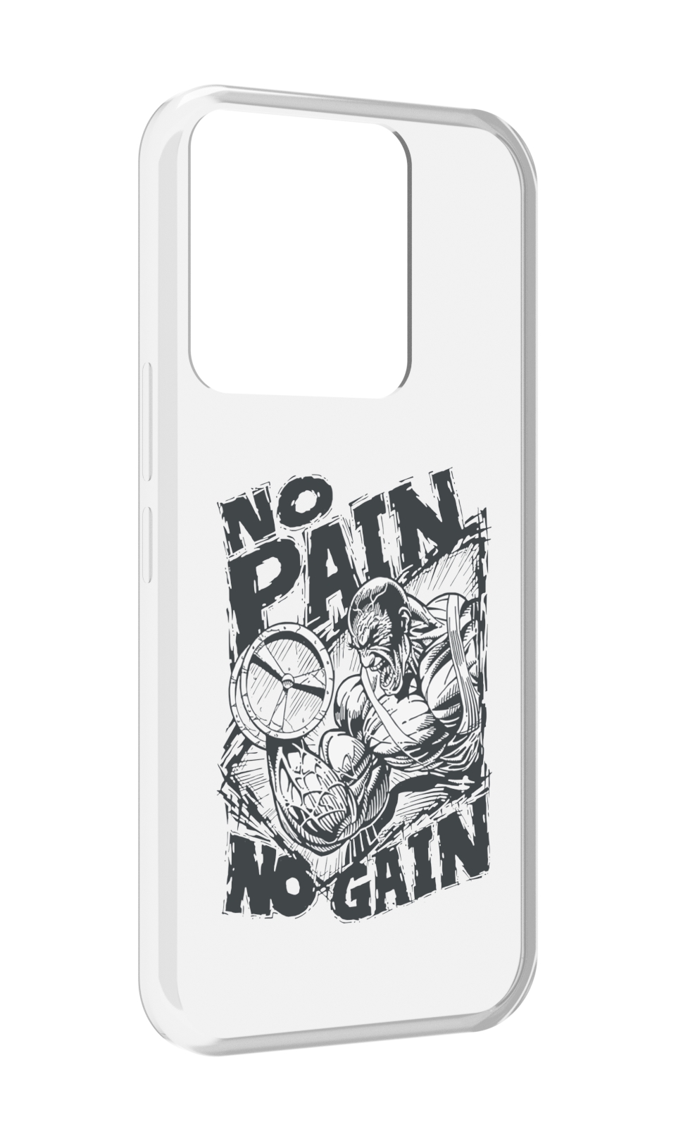 

Чехол MyPads бодибилдинг тяжелая работа для Tecno Spark Go 2022 / Tecno Spark 8C, Прозрачный, Tocco