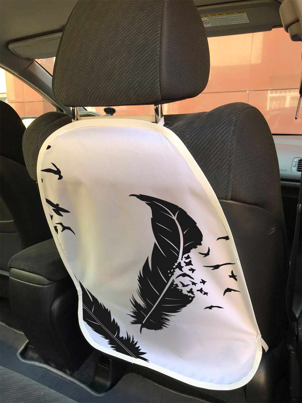 

Накидка на спинку сиденья JoyArty Птичьи перья, 45х62, Птичьи перья