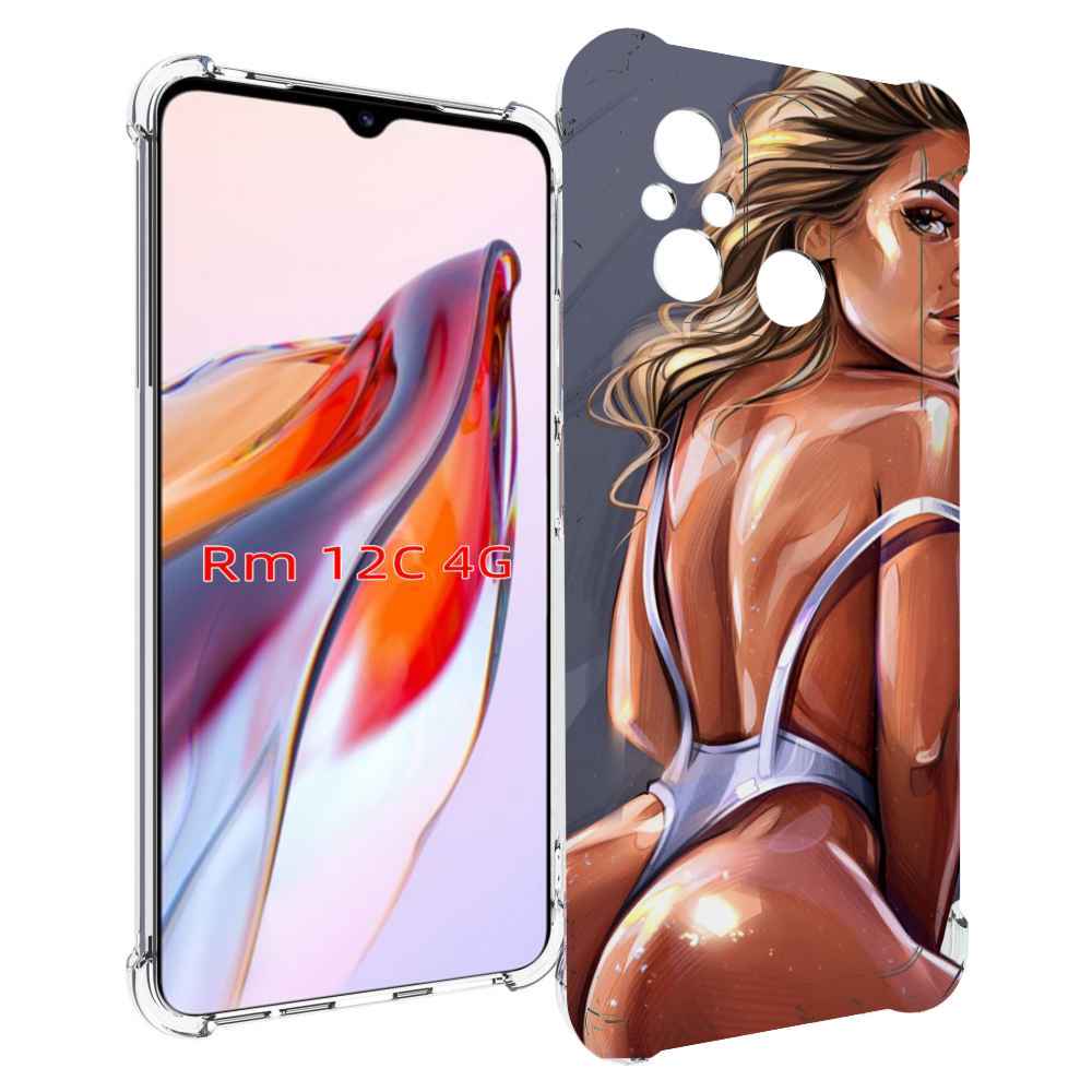 

Чехол MyPads craigos-art для Xiaomi Redmi 12C / Poco C55, Прозрачный, Tocco