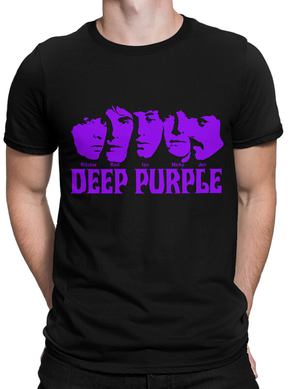 фото Футболка мужская dream shirts deep purple черная s