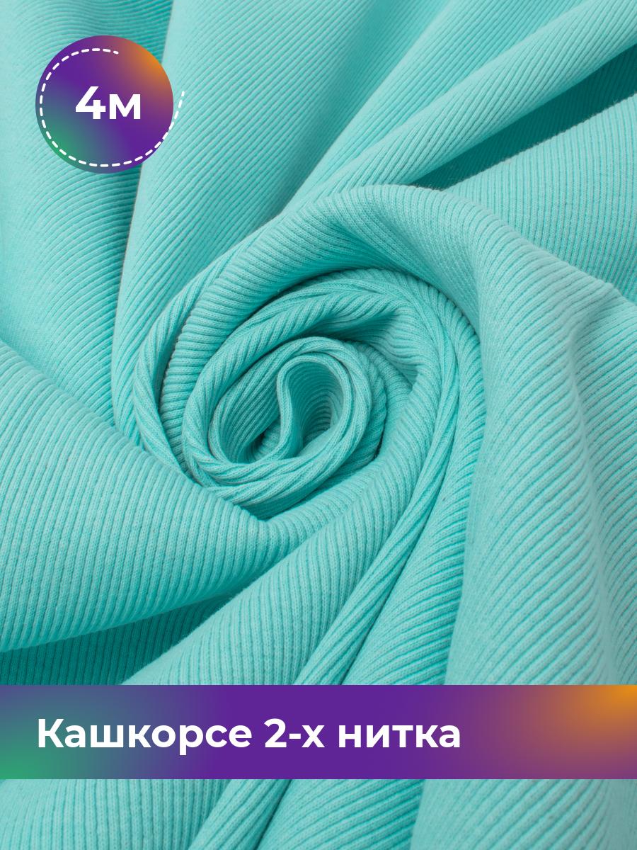 

Ткань Кашкорсе 2-х нитка (чулок) Shilla, отрез 4 м * 100 см бирюзовый 4_20634.016, 17622948