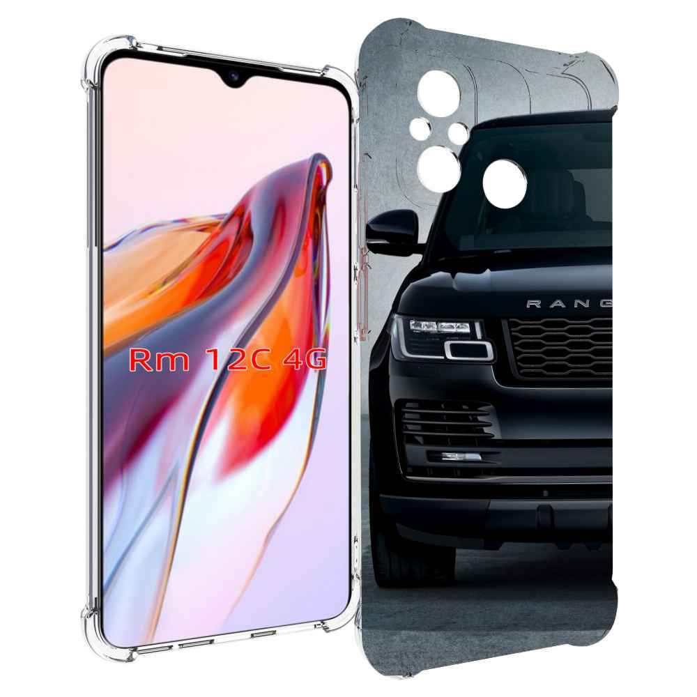 Чехол MyPads land-rover-ленд-ровер-1 мужской для Xiaomi Redmi 12C / Poco C55