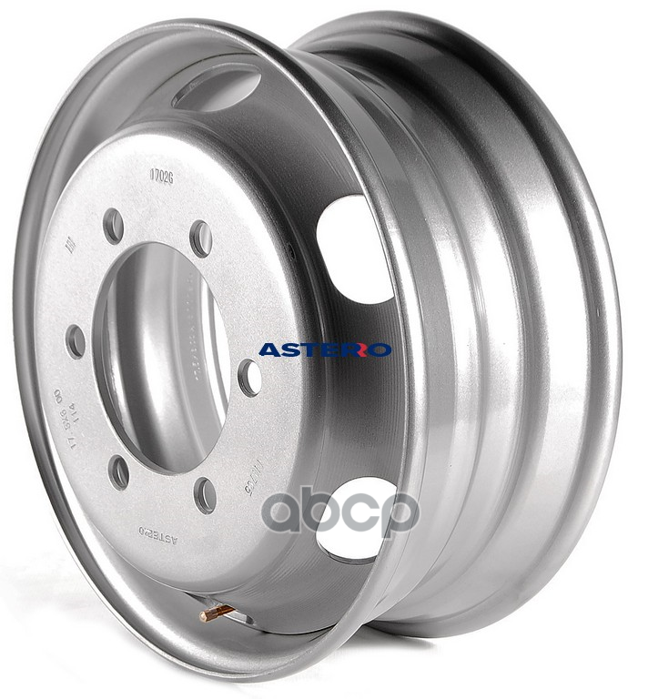 

Колесный диск Asterro 1702g Silver 6*17,5/6*205 D161 Ет114 (M18ds32) ASTERRO арт. 1702G