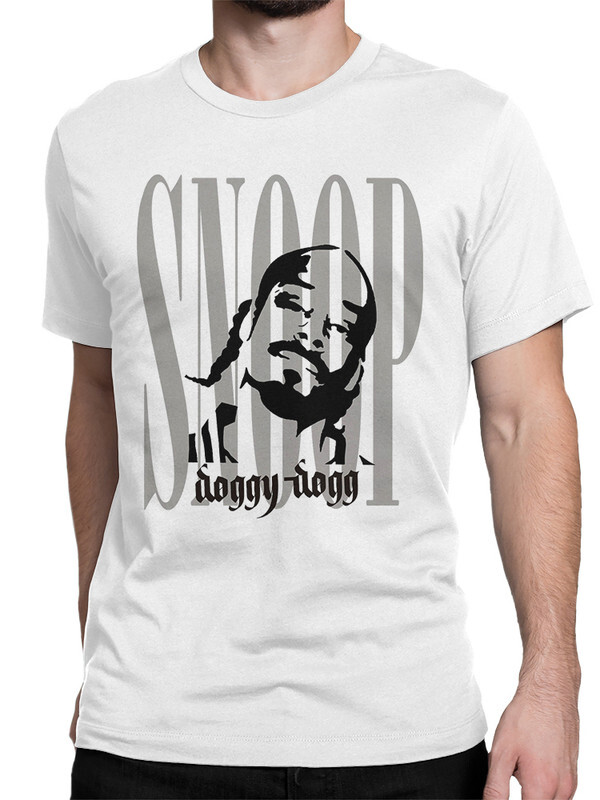 

Футболка мужская Dream Shirts Снуп Дог - Snoop Dogg белая L, Снуп Дог - Snoop Dogg