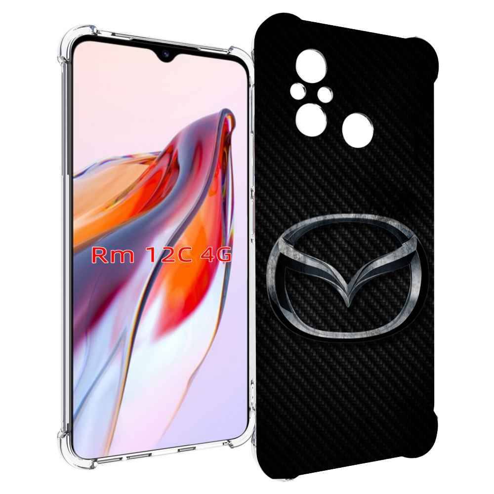 

Чехол MyPads mazda мазда 1 женский для Xiaomi Redmi 12C / Poco C55, Прозрачный, Tocco