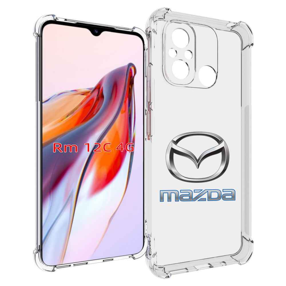 

Чехол MyPads mazda-мазда-4 мужской для Xiaomi Redmi 12C / Poco C55, Прозрачный, Tocco