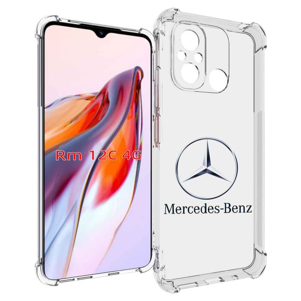 

Чехол MyPads mercedes-7 мужской для Xiaomi Redmi 12C / Poco C55, Прозрачный, Tocco