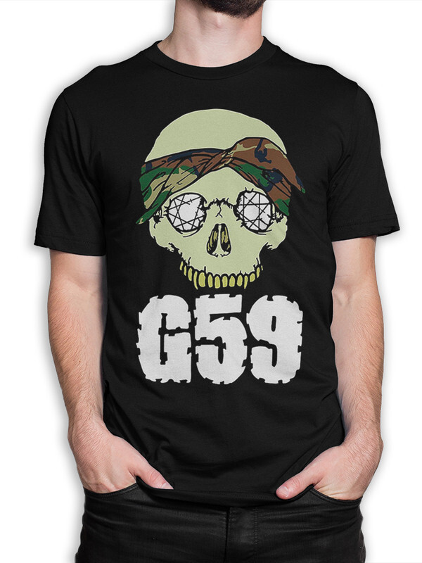 

Футболка мужская Dream Shirts SuicideBoys G59 Череп черная 2XL, SuicideBoys G59 Череп