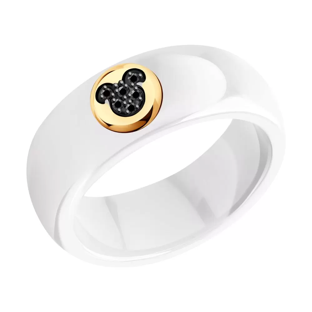 

Кольцо из красного золота с бриллиантом р. 18 SOKOLOV Diamonds 6015092, 6015092