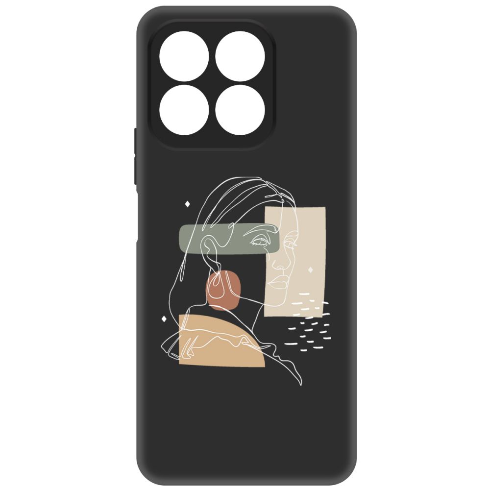 

Чехол-накладка Krutoff Soft Case Уверенность для Honor X8b черный