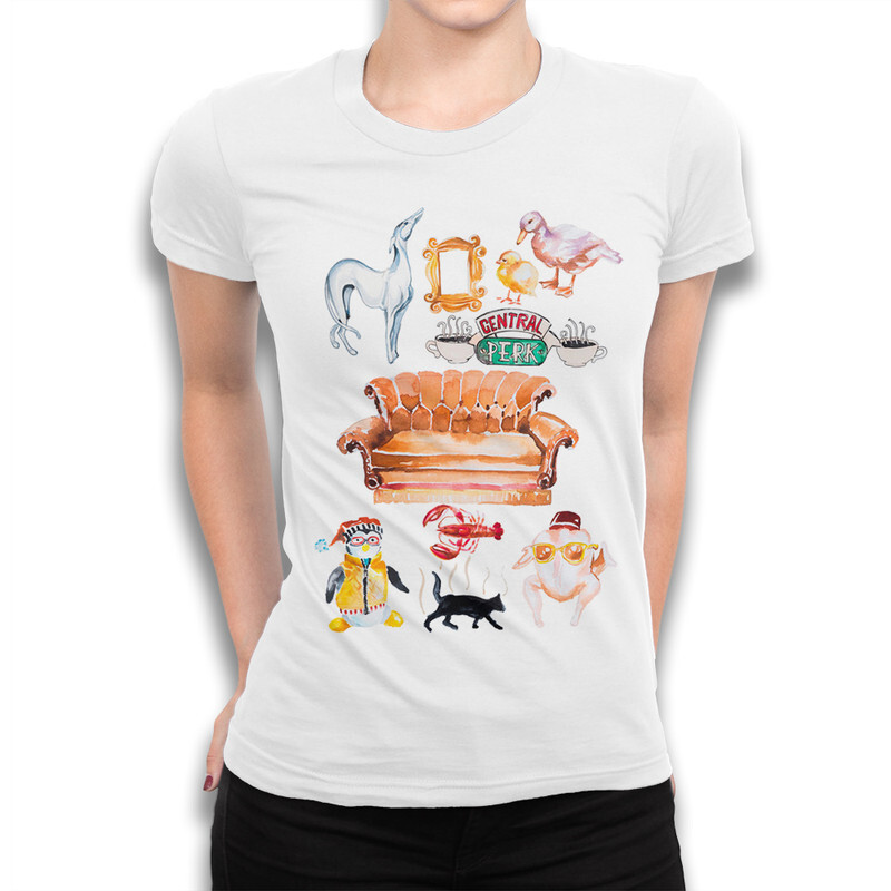 фото Футболка женская dream shirts сериал друзья 331002111 белая s