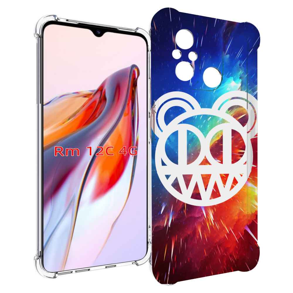 

Чехол MyPads radiohead cosmos для Xiaomi Redmi 12C / Poco C55, Прозрачный, Tocco