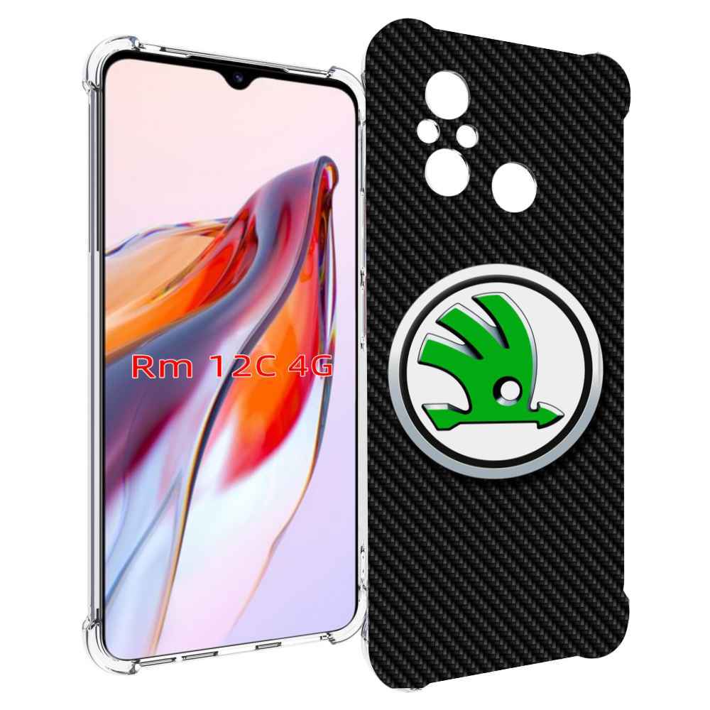 

Чехол MyPads skoda шкода 2 для Xiaomi Redmi 12C / Poco C55, Прозрачный, Tocco