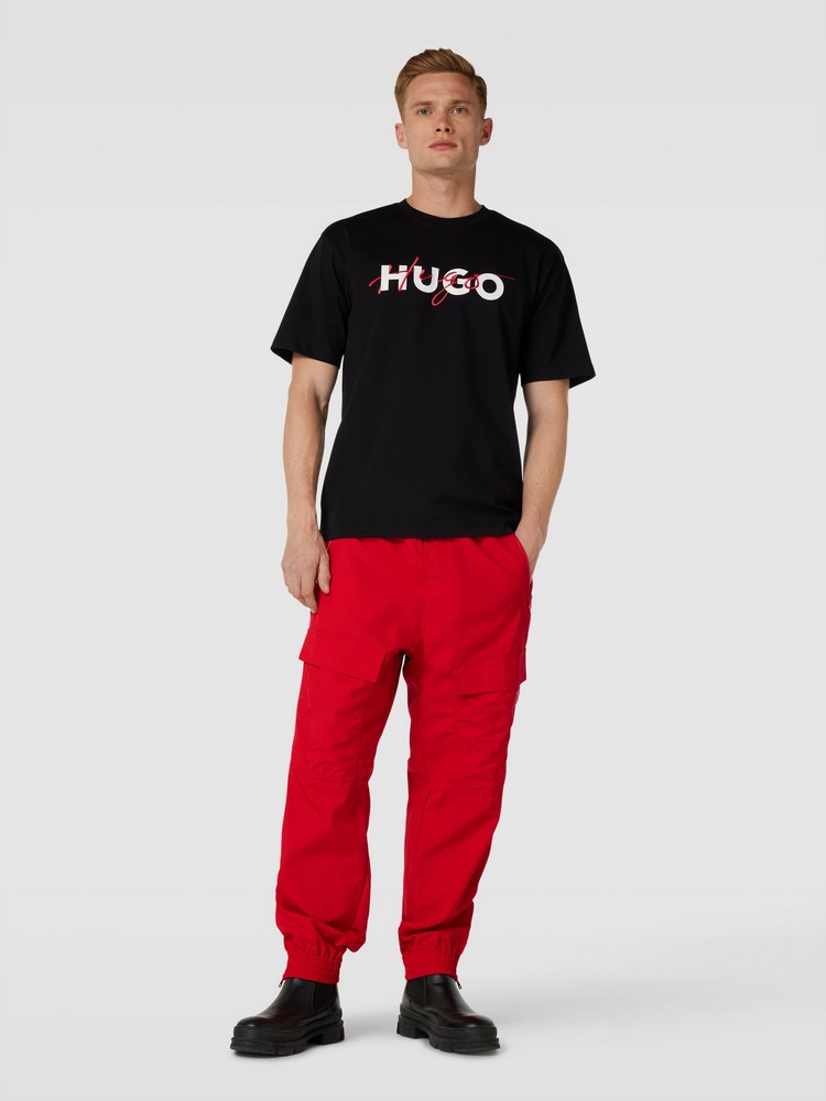 

Брюки мужские HUGO 50495506/00 красные 44 EU, Красный, 50495506/00