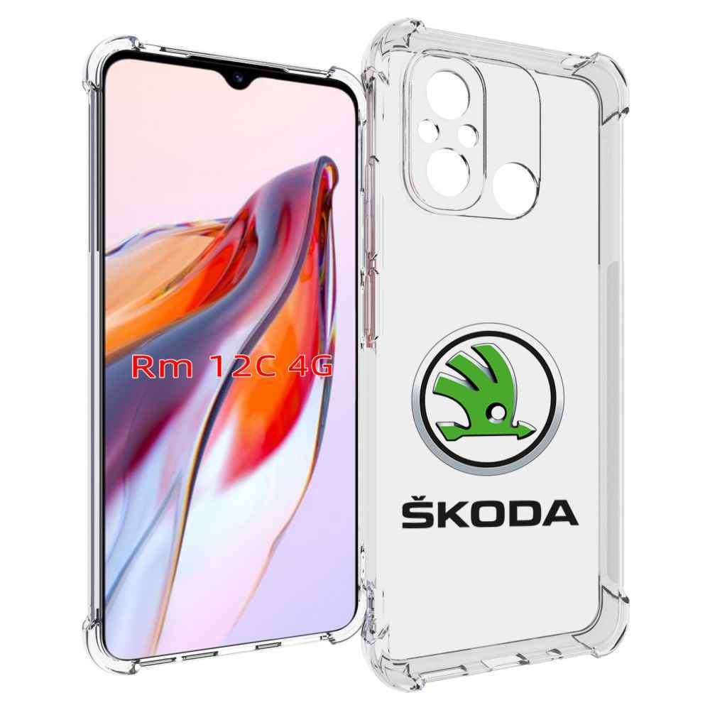 

Чехол MyPads skoda-шкода-4 мужской для Xiaomi Redmi 12C / Poco C55, Прозрачный, Tocco