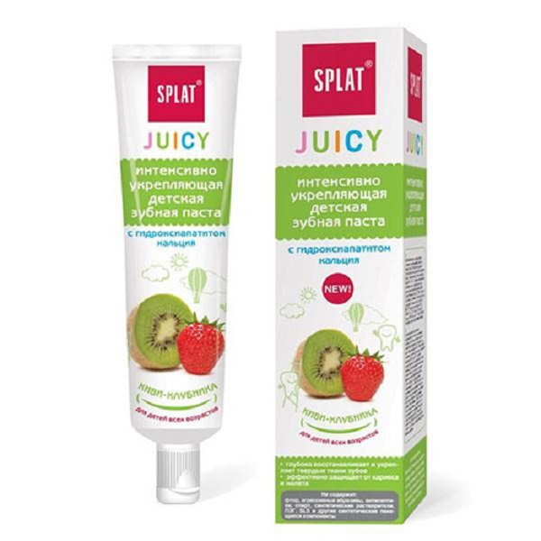 Зубная паста Splat Juicy Киви-клубника детская 35мл 190₽