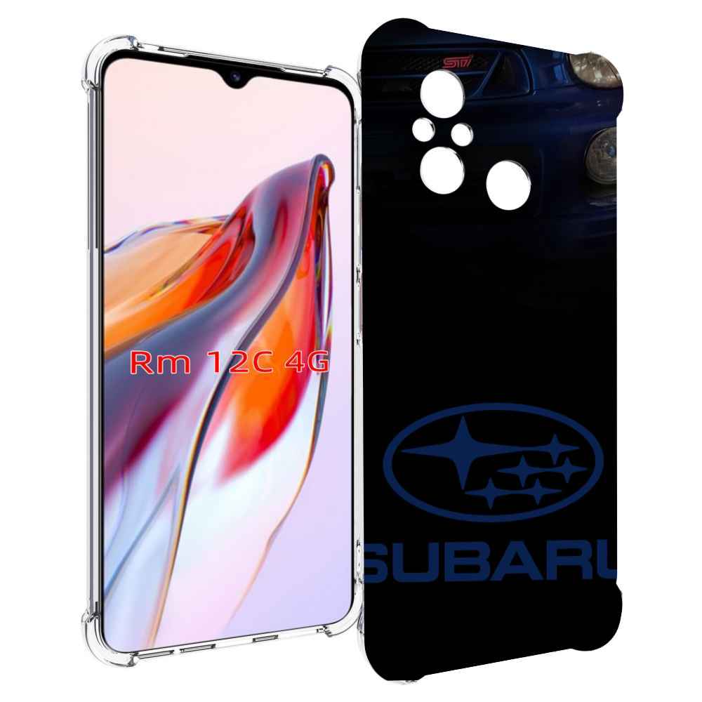 

Чехол MyPads subaru субару 3 для Xiaomi Redmi 12C / Poco C55, Прозрачный, Tocco