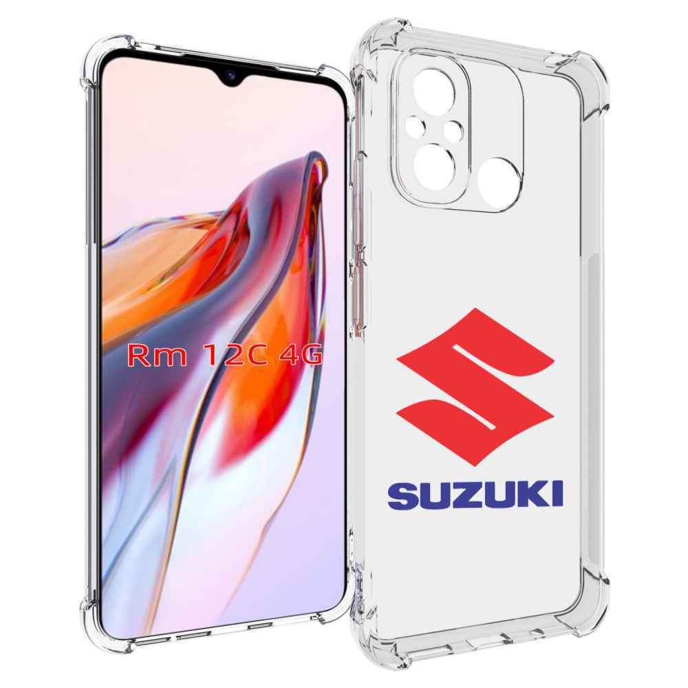 

Чехол MyPads suzuki-сузуки-3 мужской для Xiaomi Redmi 12C / Poco C55, Прозрачный, Tocco