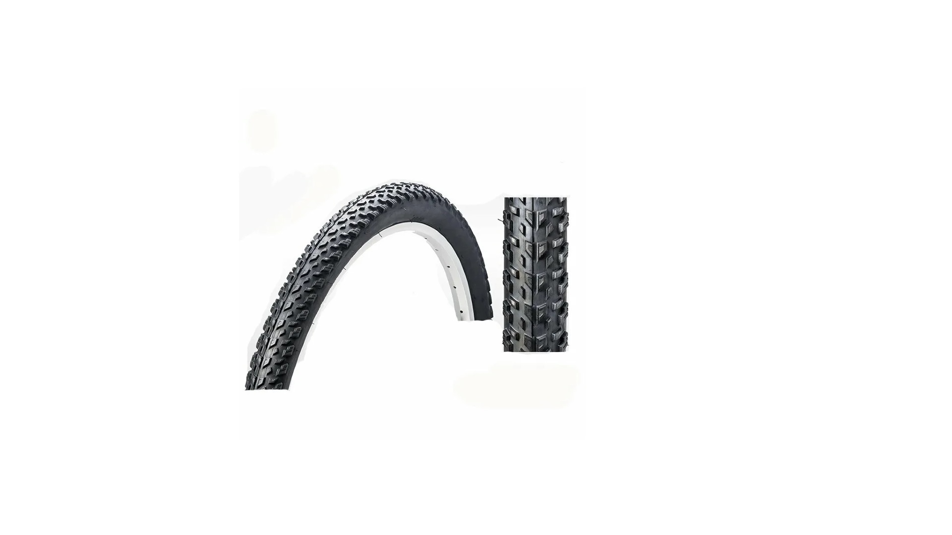 

Покрышка CHAO YANG 26"x 1.95 (47-559) H-5161, горная высокая, черная, Черный, H-5161