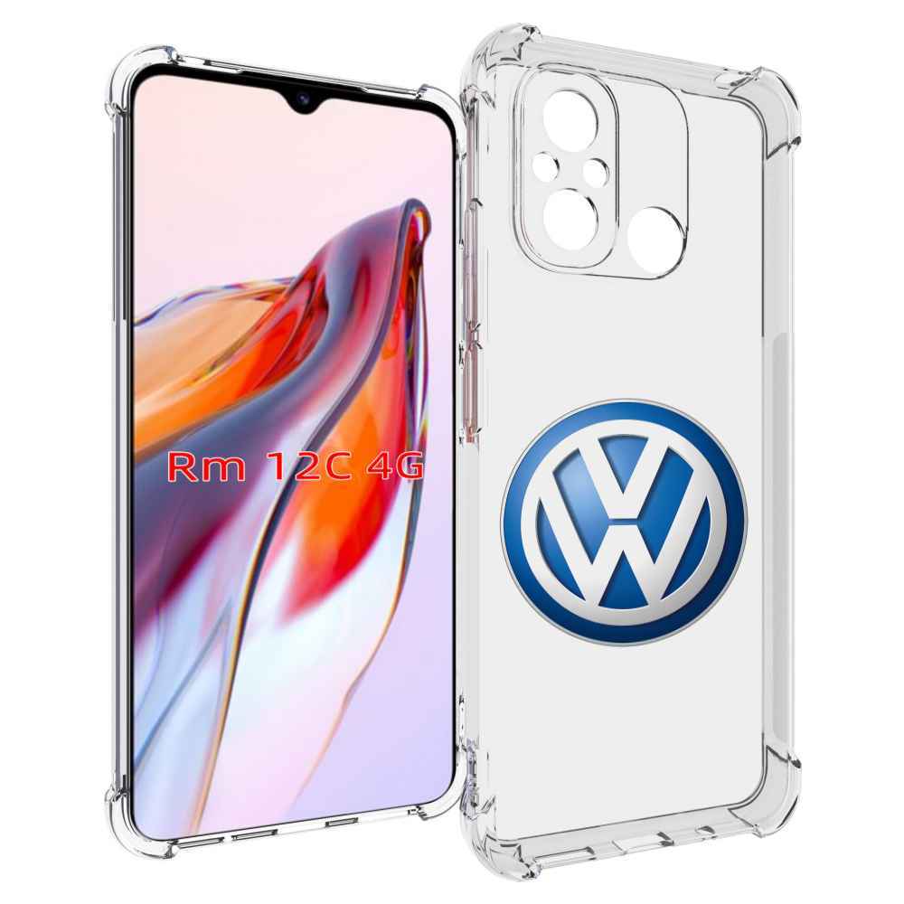 

Чехол MyPads volkswagen мужской для Xiaomi Redmi 12C / Poco C55, Прозрачный, Tocco
